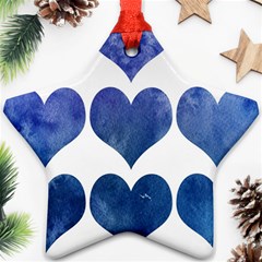 Valentin Heart  Love Ornament (star) by artworkshop