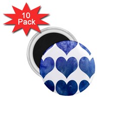 Valentin Heart  Love 1 75  Magnets (10 Pack)  by artworkshop