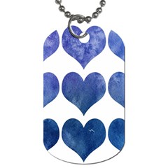 Valentin Heart  Love Dog Tag (one Side) by artworkshop