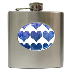 Valentin Heart  Love Hip Flask (6 Oz) by artworkshop