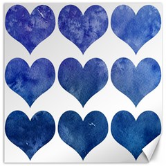 Valentin Heart  Love Canvas 12  X 12  by artworkshop