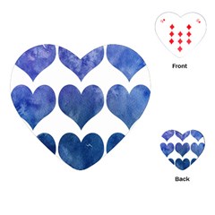 Valentin Heart  Love Playing Cards Single Design (heart) by artworkshop