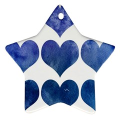 Valentin Heart  Love Star Ornament (two Sides) by artworkshop