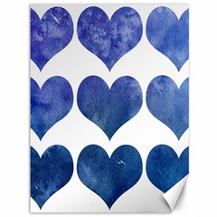 Valentin Heart  Love Canvas 36  X 48  by artworkshop