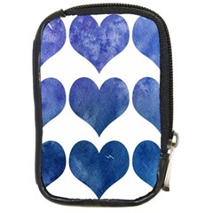 Valentin Heart  Love Compact Camera Leather Case by artworkshop