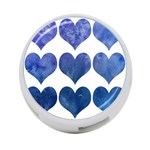 Valentin Heart  Love 4-Port USB Hub (Two Sides) Front