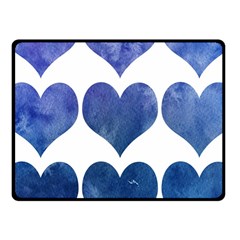 Valentin Heart  Love Fleece Blanket (small) by artworkshop