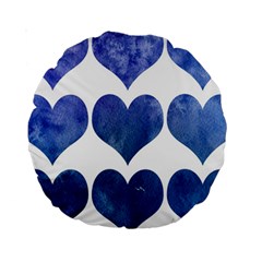 Valentin Heart  Love Standard 15  Premium Round Cushions by artworkshop