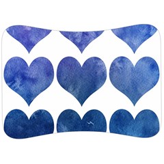 Valentin Heart  Love Velour Seat Head Rest Cushion by artworkshop