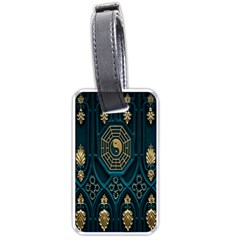 Abstract 001 Luggage Tag (one Side) by nate14shop