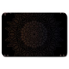 Abstract 002 Large Doormat  by nate14shop