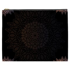 Abstract 002 Cosmetic Bag (xxxl)