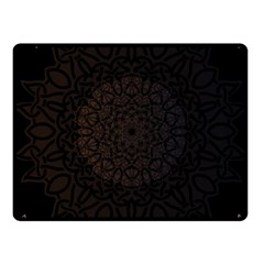 Abstract 002 Fleece Blanket (small) by nate14shop