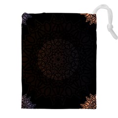 Abstract 002 Drawstring Pouch (4xl)