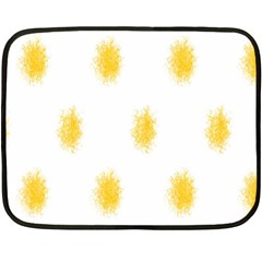 Abstract 003 Double Sided Fleece Blanket (mini) 