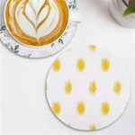 Abstract 003 UV Print Round Tile Coaster Front