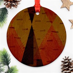 Abstract 004 Ornament (round) by nate14shop