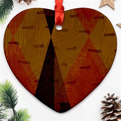 Abstract 004 Ornament (heart) by nate14shop