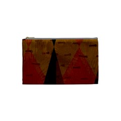 Abstract 004 Cosmetic Bag (small) by nate14shop