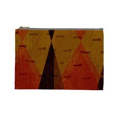 Abstract 004 Cosmetic Bag (large) by nate14shop