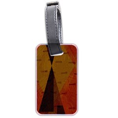 Abstract 004 Luggage Tag (two Sides) by nate14shop