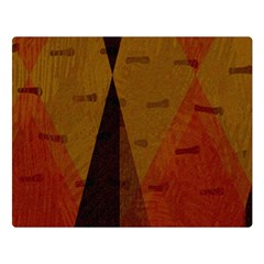 Abstract 004 Double Sided Flano Blanket (large)  by nate14shop