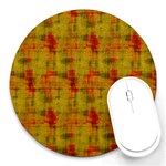 Abstract 005 Round Mousepads Front