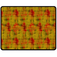 Abstract 005 Double Sided Fleece Blanket (medium)  by nate14shop