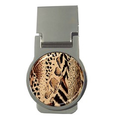 Animal-pattern-design-print-texture Money Clips (Round) 