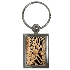 Animal-pattern-design-print-texture Key Chain (rectangle) by nate14shop