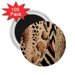 Animal-pattern-design-print-texture 2 25  Magnets (100 Pack)  by nate14shop