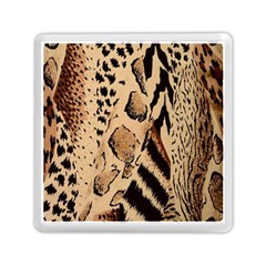 Animal-pattern-design-print-texture Memory Card Reader (Square)