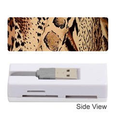 Animal-pattern-design-print-texture Memory Card Reader (stick) by nate14shop