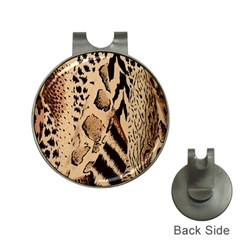 Animal-pattern-design-print-texture Hat Clips With Golf Markers by nate14shop