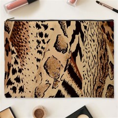 Animal-pattern-design-print-texture Cosmetic Bag (XXXL)