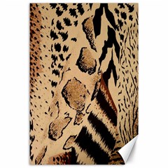 Animal-pattern-design-print-texture Canvas 24  X 36  by nate14shop