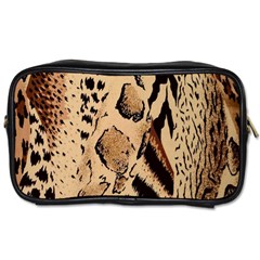 Animal-pattern-design-print-texture Toiletries Bag (one Side) by nate14shop