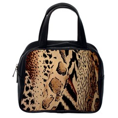 Animal-pattern-design-print-texture Classic Handbag (one Side) by nate14shop