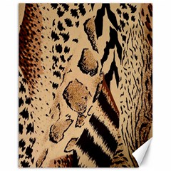 Animal-pattern-design-print-texture Canvas 11  X 14  by nate14shop