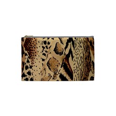 Animal-pattern-design-print-texture Cosmetic Bag (small) by nate14shop