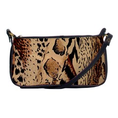 Animal-pattern-design-print-texture Shoulder Clutch Bag by nate14shop