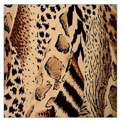 Animal-pattern-design-print-texture Square Satin Scarf (36  x 36 )