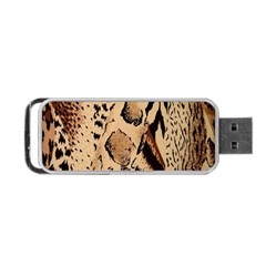 Animal-pattern-design-print-texture Portable Usb Flash (two Sides) by nate14shop