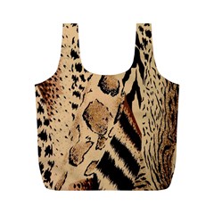 Animal-pattern-design-print-texture Full Print Recycle Bag (m)