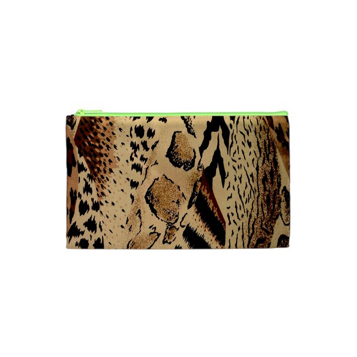 Animal-pattern-design-print-texture Cosmetic Bag (XS)