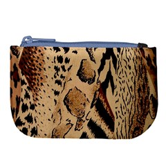 Animal-pattern-design-print-texture Large Coin Purse by nate14shop