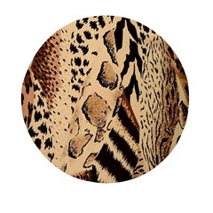 Animal-pattern-design-print-texture Mini Round Pill Box