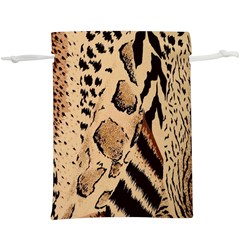 Animal-pattern-design-print-texture  Lightweight Drawstring Pouch (XL)