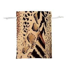 Animal-pattern-design-print-texture Lightweight Drawstring Pouch (s) by nate14shop