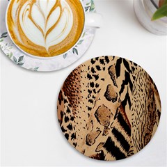 Animal-pattern-design-print-texture Uv Print Round Tile Coaster